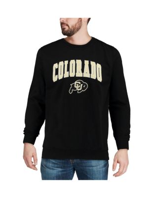 Men's Colorado Buffaloes Arch & Logo Crew Neck Sweatshirt