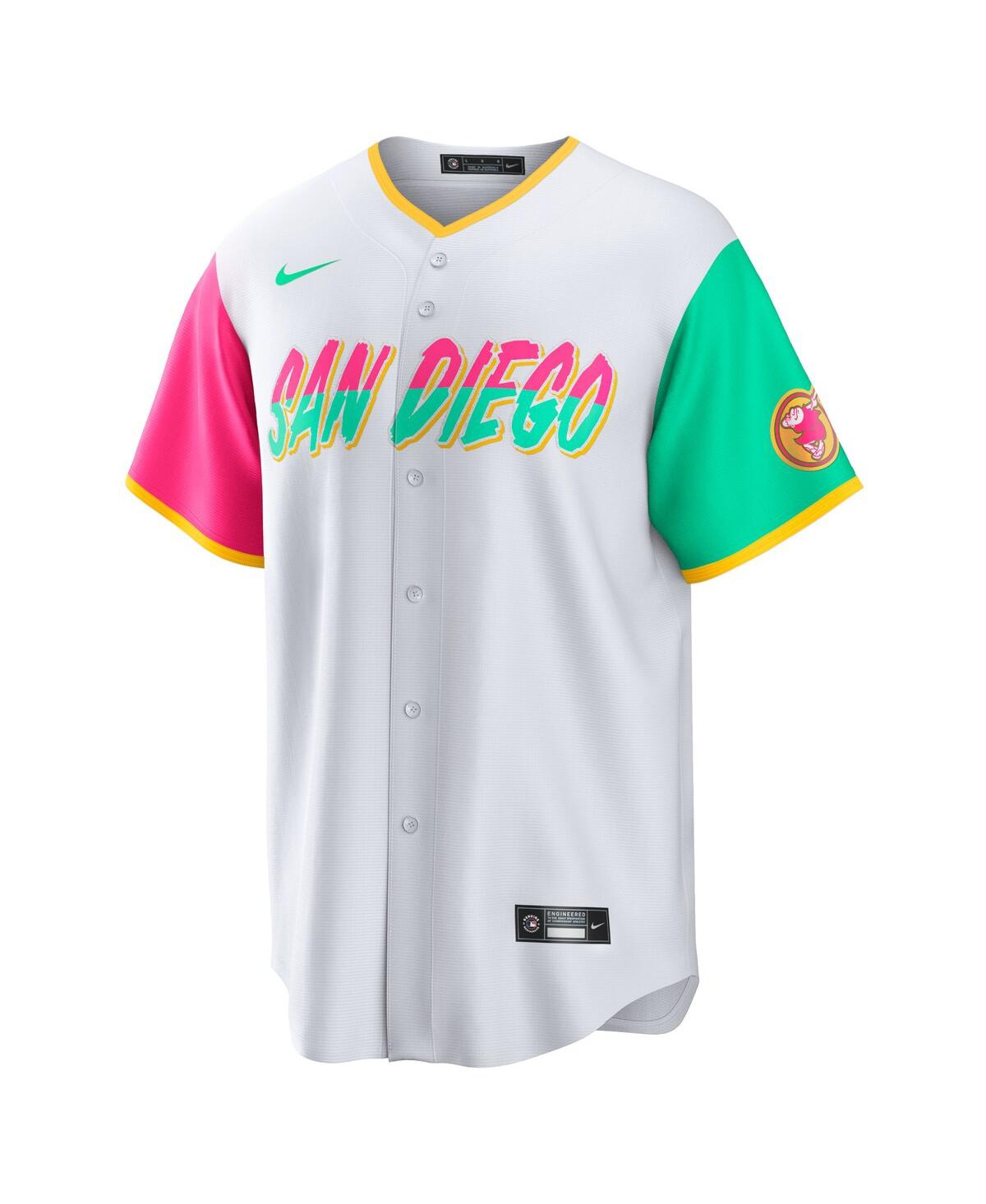 Men's Nike Manny MachadoSan Diego Padres City Connect Replica Player Jersey - White