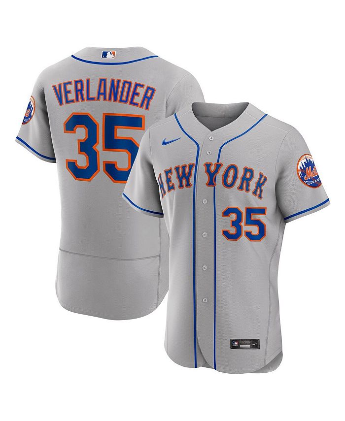 Nike Men's Justin Verlander Gray New York Mets Road Authentic Player Jersey  - Macy's