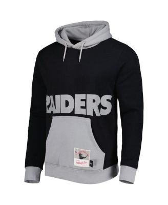 Men's Black Las Vegas Raiders Big Face 5.0 Pullover Hoodie