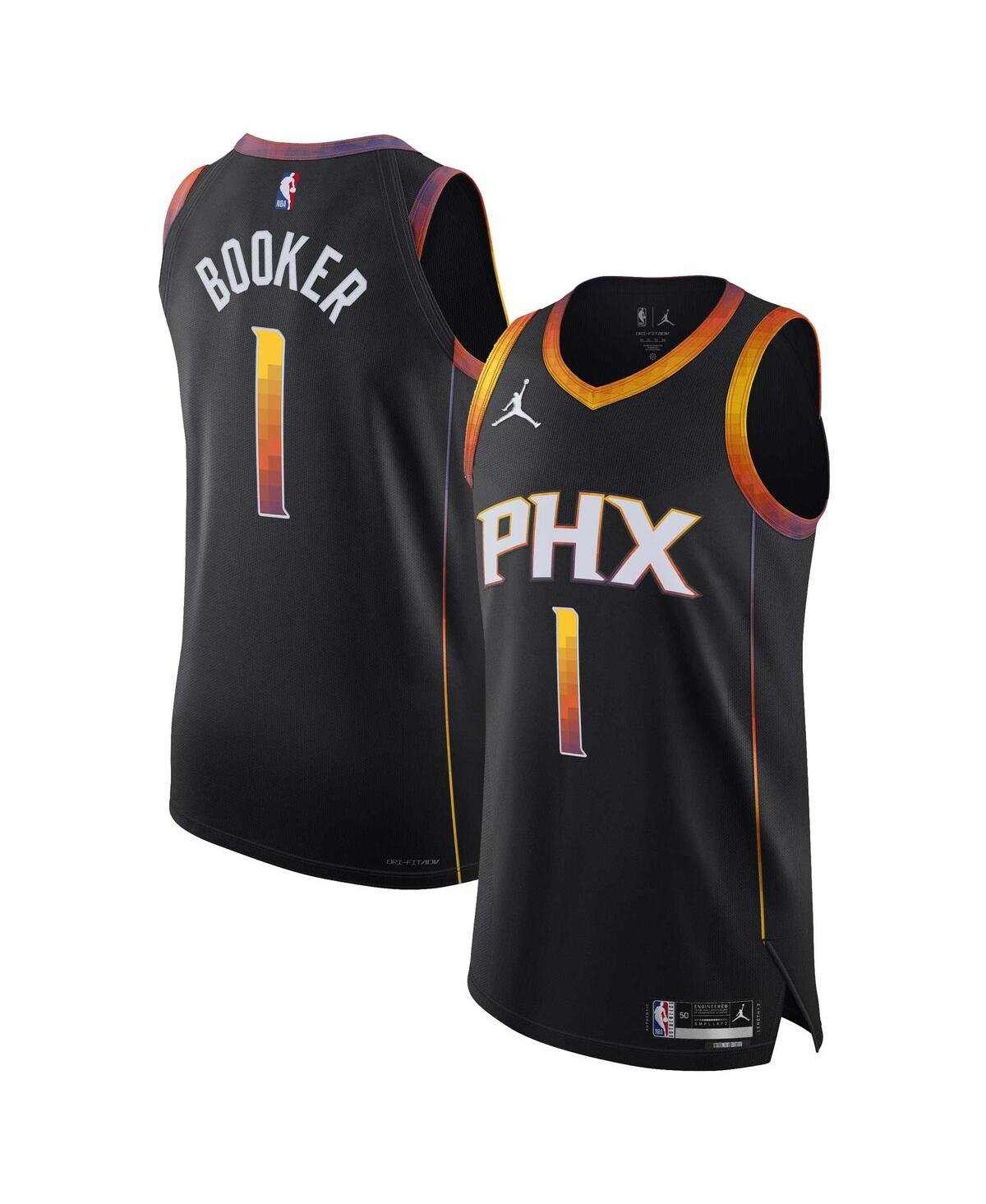 Men's Jordan Devin BookerPhoenix Suns 2022/23 Authentic Jersey - Statement Edition - Black