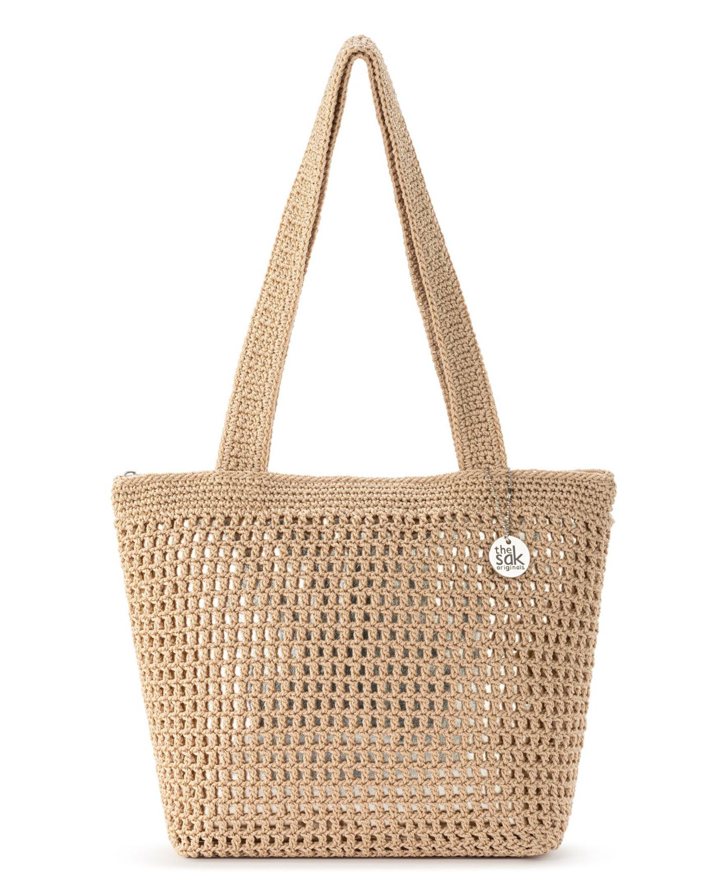 Женская сумка The Sak Casual Classics Crochet, цвет: Коричневый / Золотой — фото 1