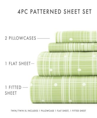 The Timeless Classics Premium Ultra Soft Pattern 3-Pc. Sheet Set, Twin