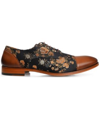 Men's Jack Handcrafted Leather, Velvet and Wool Dress Shoes