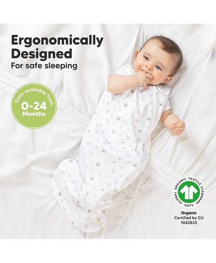 KeaBabies Organic Baby Sleep Sack Wearable Blanket, Baby Sleeping Bag 0