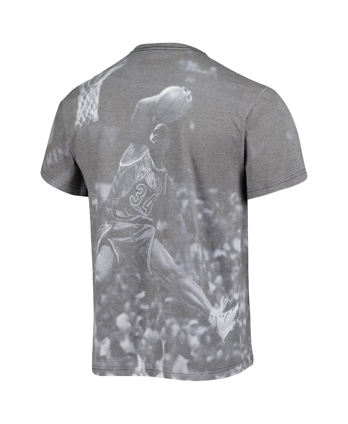 Mitchell & Ness Men's  Isaiah Rider Heather Gray Minnesota Timberwolves Above The Rim T-shirt In Heather Gray