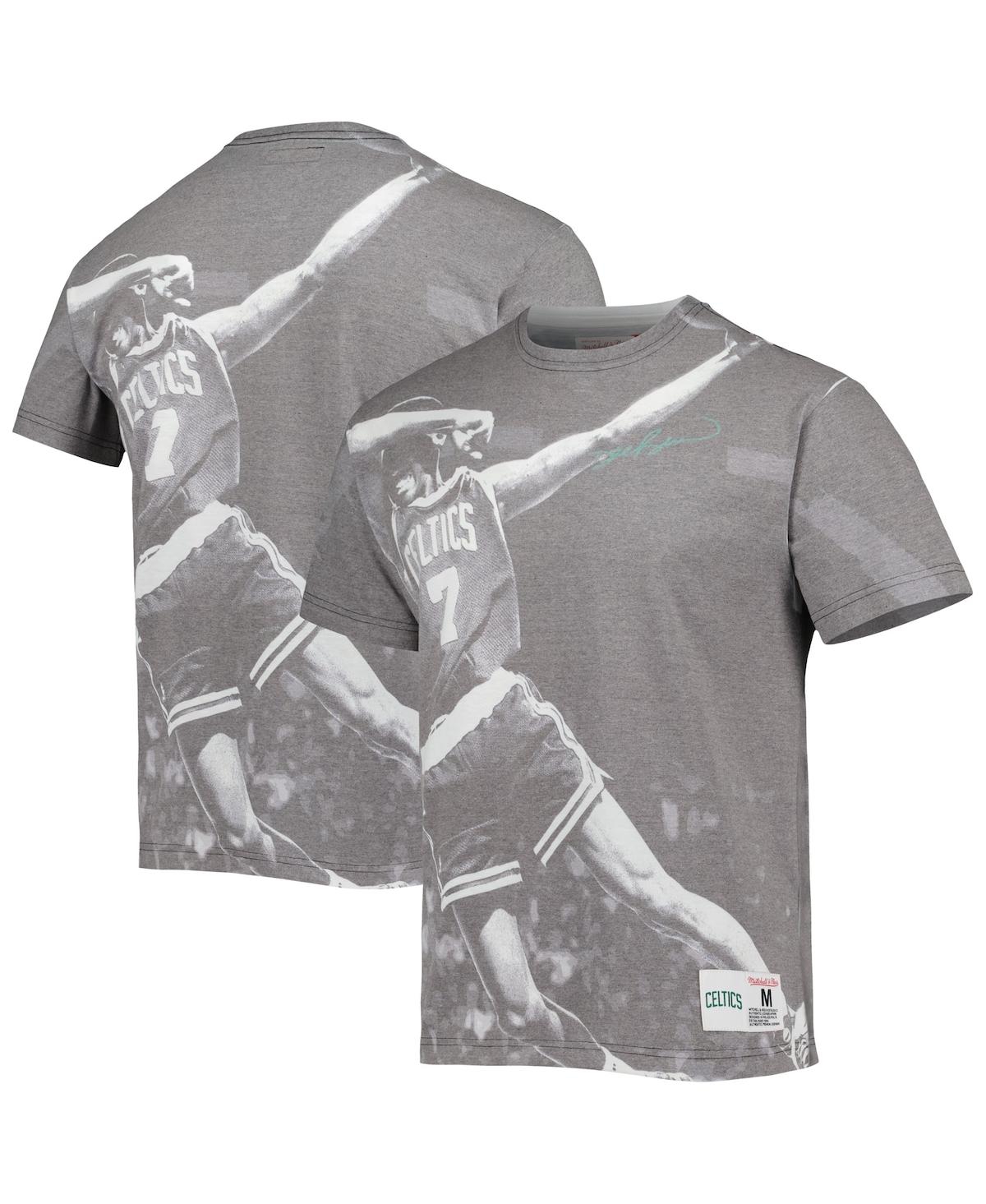 Mitchell & Ness Men's  Dee Brown Heather Gray Boston Celtics Above The Rim T-shirt In Heather Gray