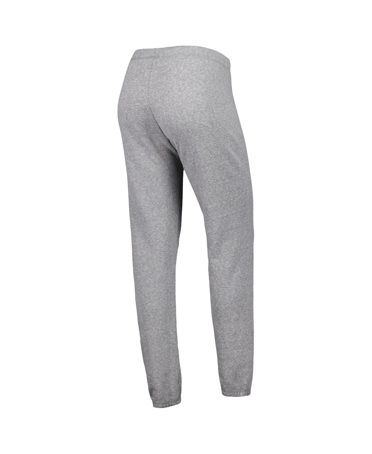 Shop League Collegiate Wear Women's  Heather Gray Oregon Ducks Victory Springs Tri-blend Jogger Pants