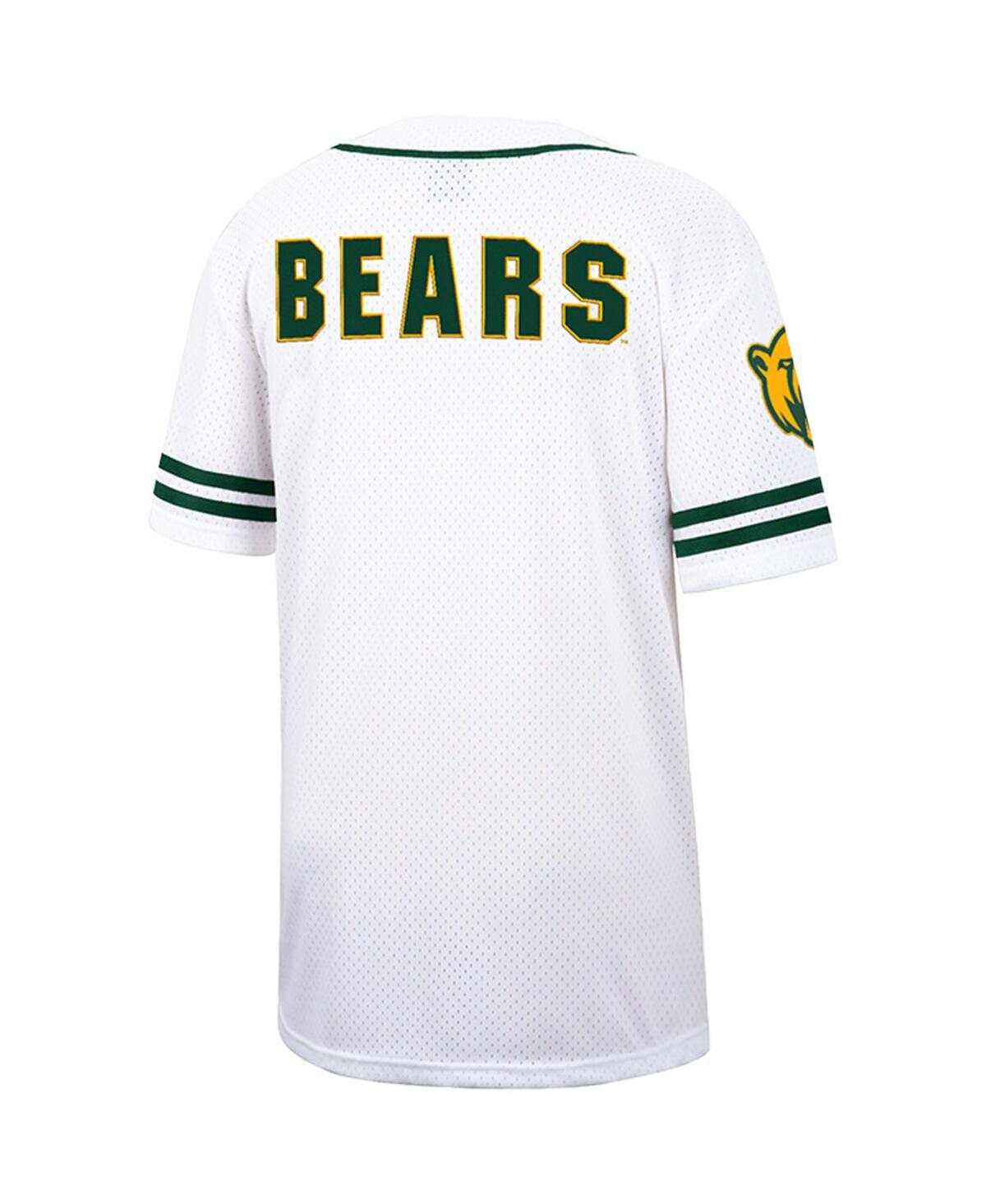 Men's Colosseum Green Baylor Bears Free Spirited Baseball Jersey - Green