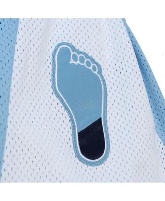 Men's Michael Jordan Carolina Blue North Carolina Tar Heels Authentic Throwback Shorts