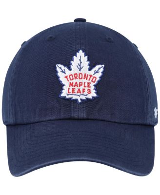 Men's Navy Toronto Maple Leafs Clean Up Adjustable Hat