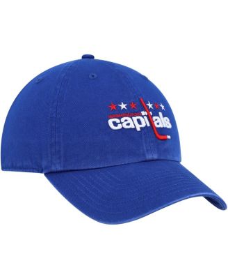 Men's Royal Washington Capitals Clean Up Adjustable Hat