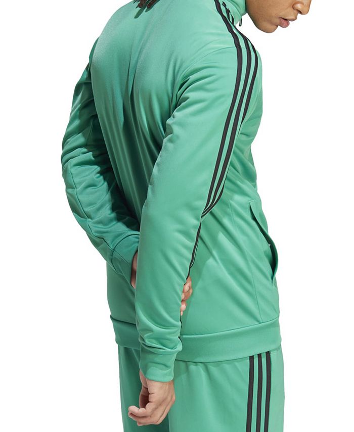 adidas Men's Essentials WarmUp RegularFit 3Stripes Track Jacket Macy's