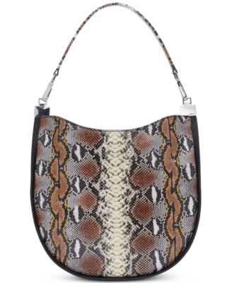 Calvin Klein - Celestine Medium Python Faux Leather Shoulder Bag