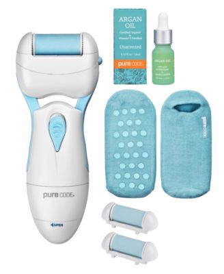 Purecode 3 Step Pedicare with Unscented Argan Oil Set Socks 6-9 4 Piece Created For Macys - Aqua 60$