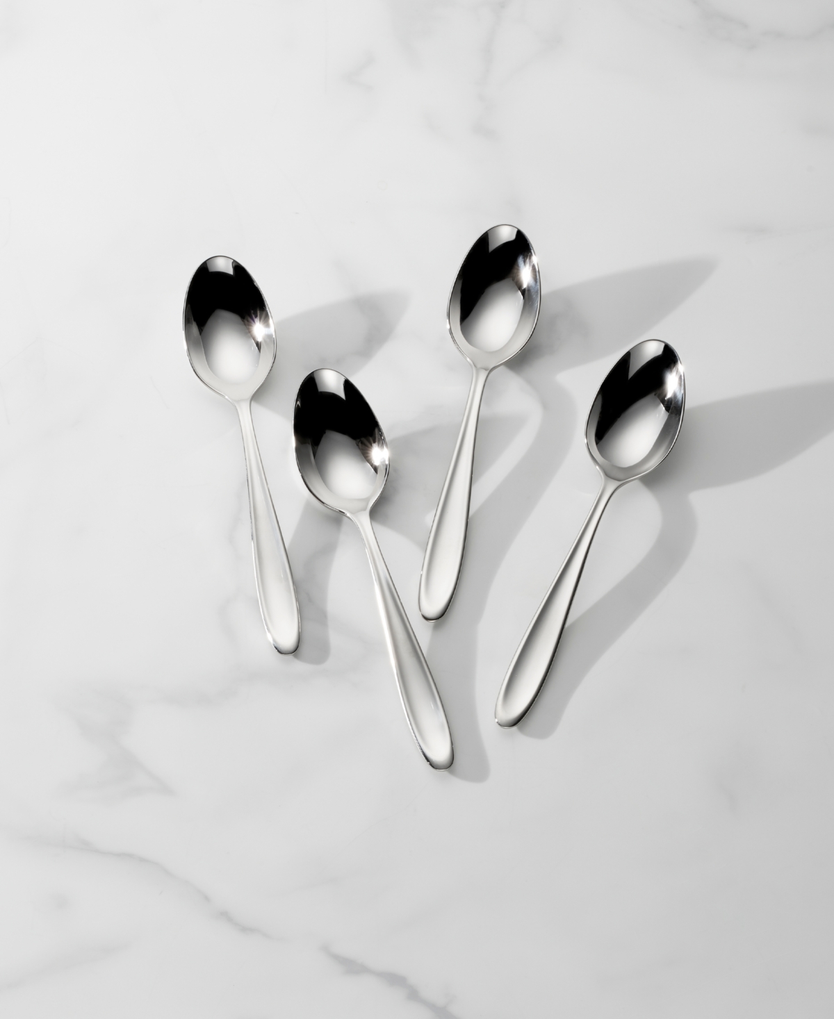 Lenox Cantera Dinner Spoons, Set of 4 - Metallic and Stainless