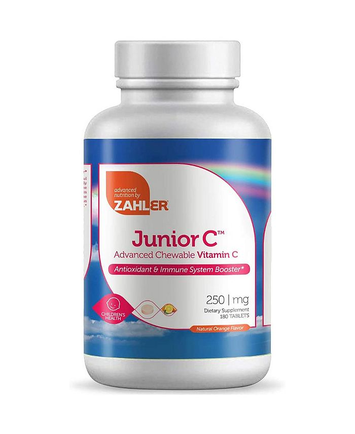 Zahler Junior Vitamin C for Kids 180 Orange Flavored Chewable Tablets Macy's