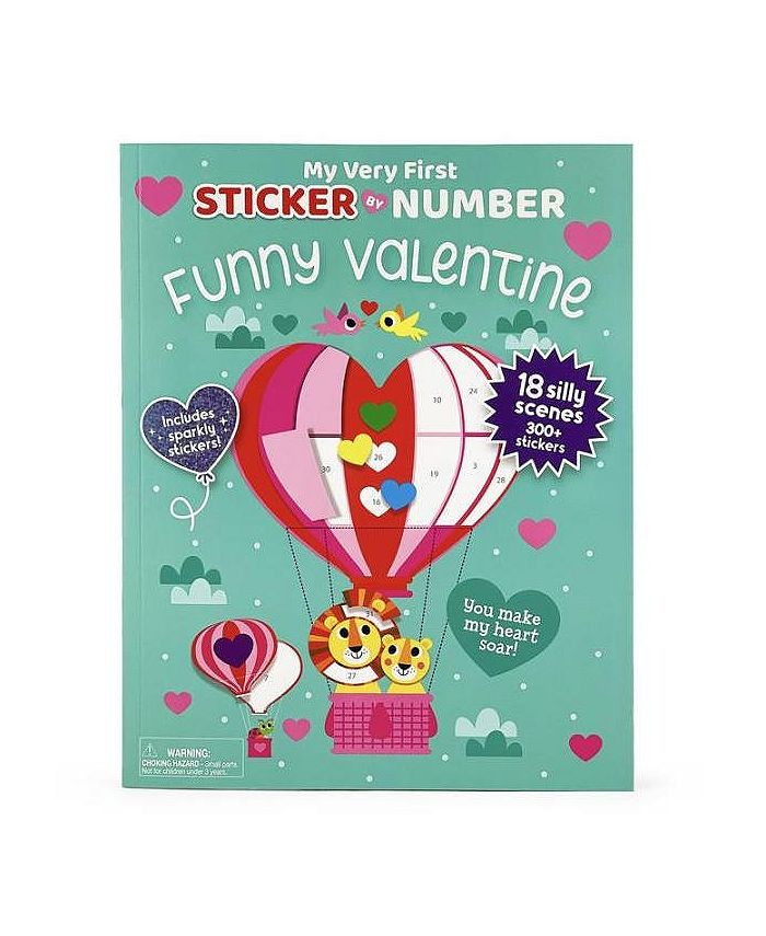 Barnes & Noble Funny Valentine My Very First Sticker by Number by