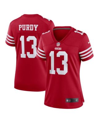 Women's Brock Purdy Scarlet San Francisco 49ers Game Player Jersey