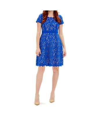 cutting flare dress Fit and Flare Laser Cutting Dress