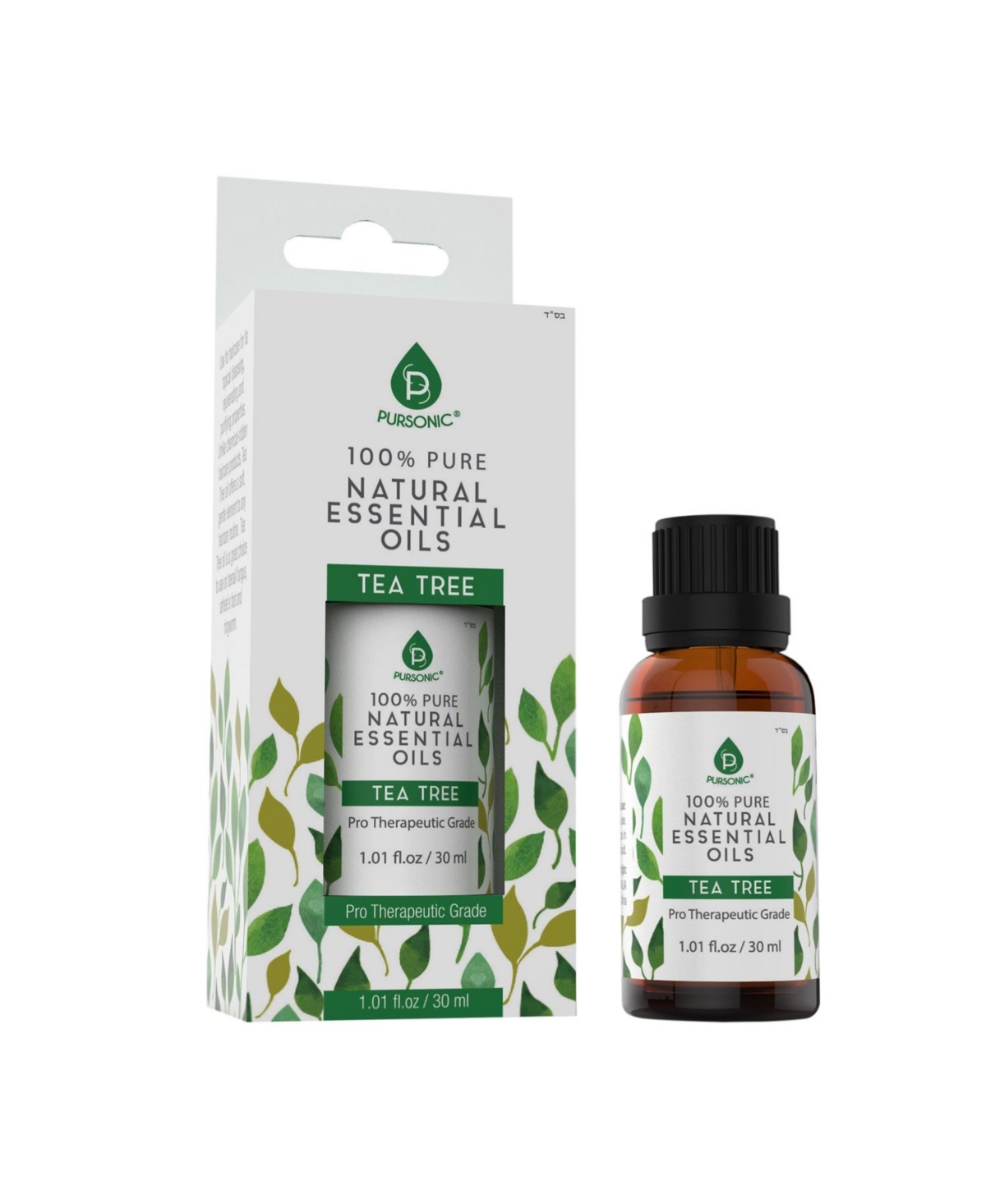 100% Pure & Natural Tea Tree Essential Oils - Natural
