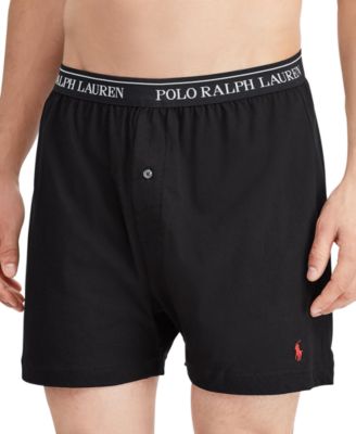 Men's 5-Pack Classic-Fit Cotton Knit Boxers 