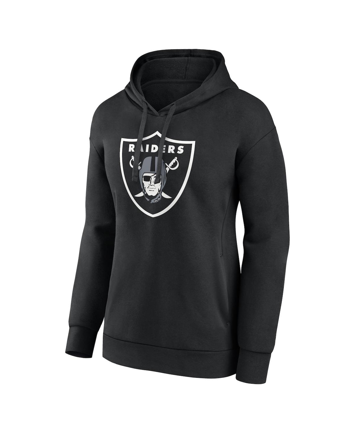 Fanatics Women's  Darren Waller Black Las Vegas Raiders Player Icon Name And Number Pullover Hoodie In Black
