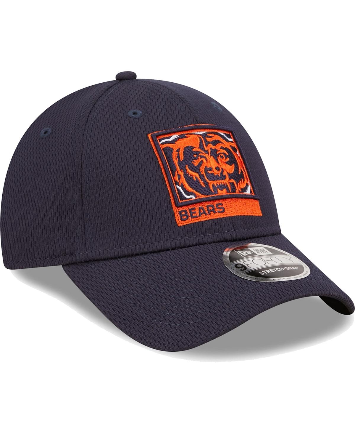 Shop New Era Men's  Navy Chicago Bears A-frame 9forty Snapback Hat