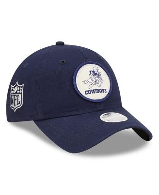 Lids Dallas Cowboys New Era Women's Historic Sideline 9TWENTY Adjustable Hat  - Navy