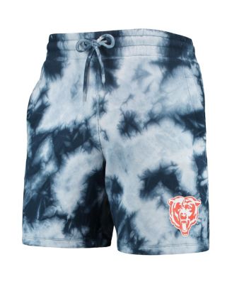 Men's Navy Chicago Bears Tie-Dye Shorts