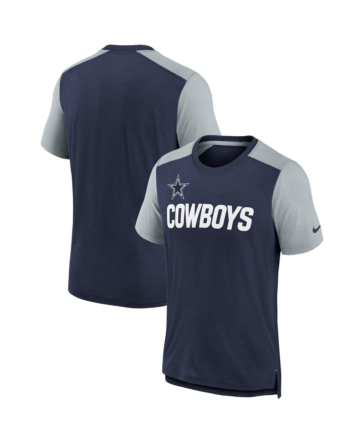 NFL Team Apparel Youth Dallas Cowboys In the Mix Navy T-Shirt