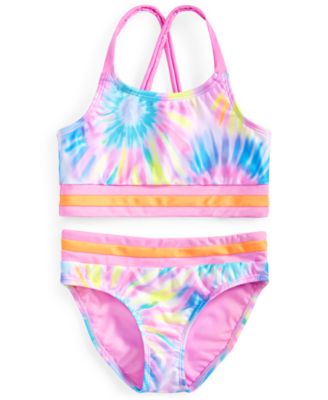 Breaking Waves - Big Girls 2-Pc. Star Bright Swimsuit