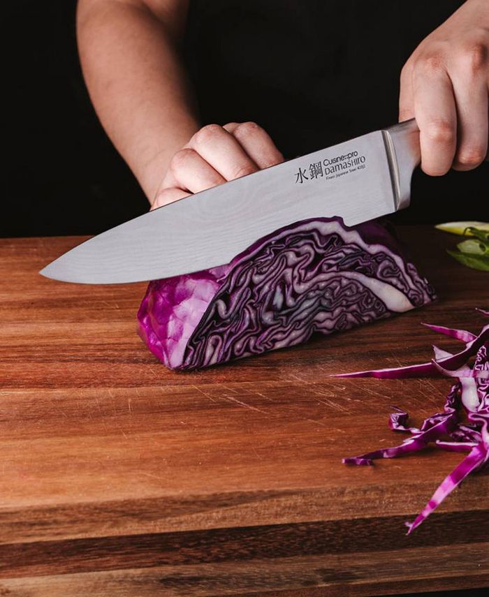 Cuisinepro® Damashiro Mizu Knife Block Oak Set, 7 Piece Macy's