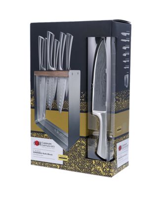 Damashiro Kinzoku Knife Block Set, 7 Piece