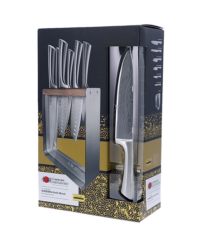 Cuisinepro® Damashiro Kinzoku Knife Block Set, 7 Piece Macy's