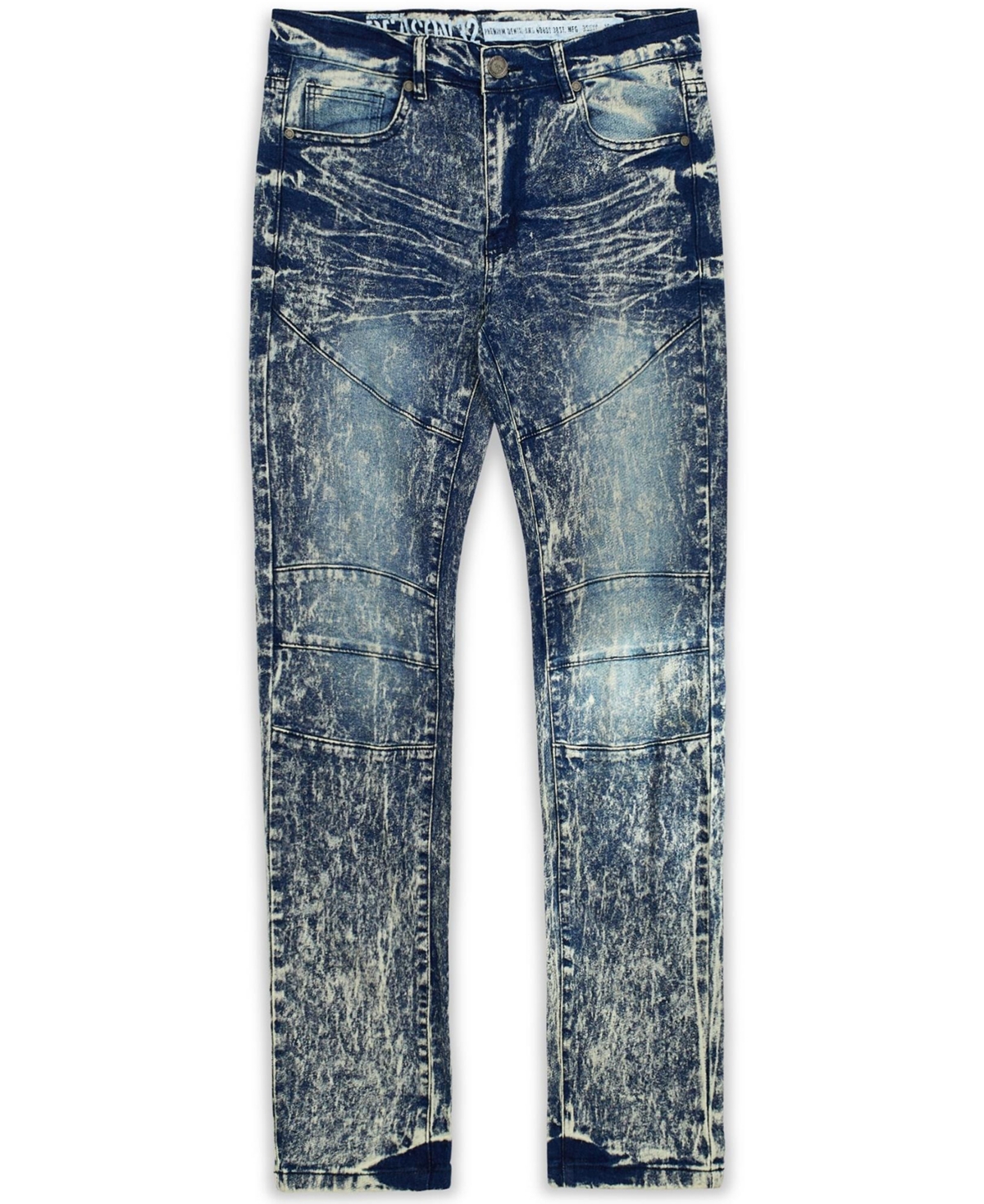 Men's Big and Tall Haze Skinny Denim Jeans - Blue