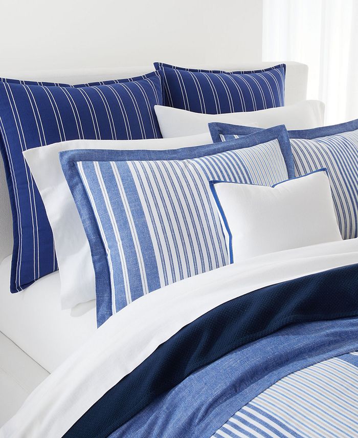 Lauren Ralph Lauren Heath Stripe 3Pc. Comforter Set, Full/Queen