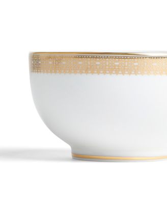 Vera Lace Gold Rice Bowl