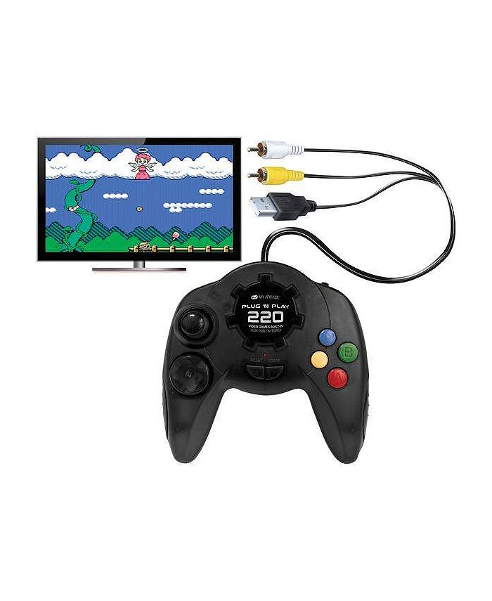dreamGEAR My ArcadePlug N Play Controller with 220 BuiltIn Retro