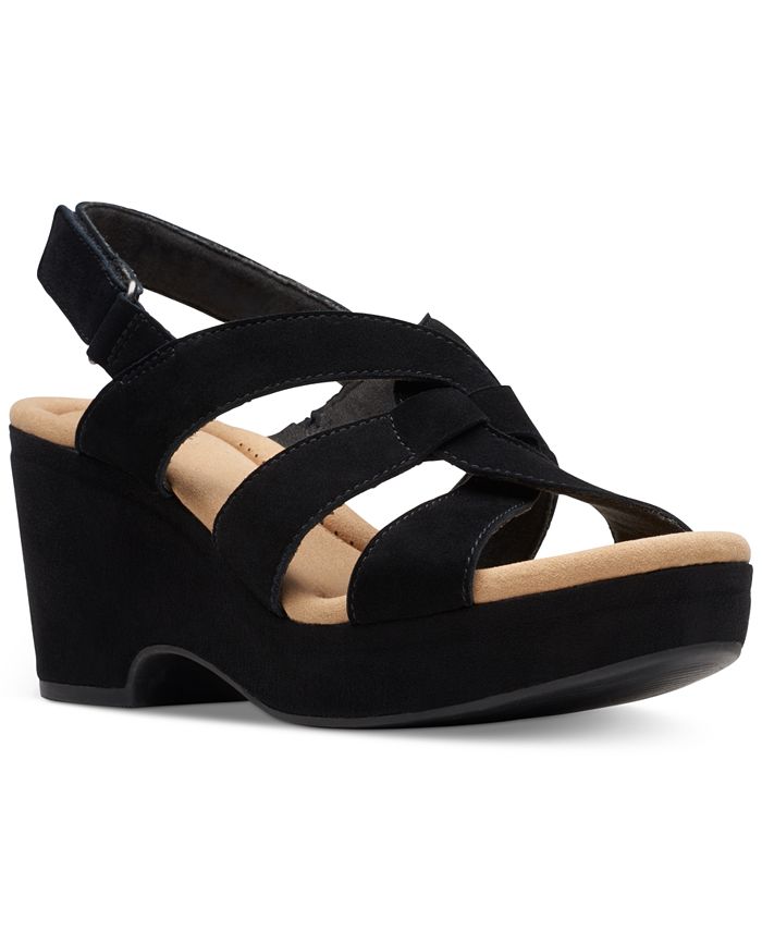 Halar dolor de muelas término análogo Clarks Women's Collection Giselle Beach Wedge Sandals & Reviews - Sandals -  Shoes - Macy's