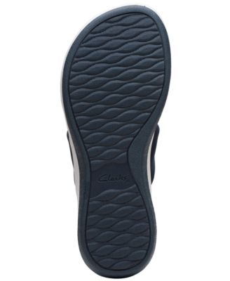 Clarks Women's Cloudsteppers Arla Coast Scrunched-Strap Sandals