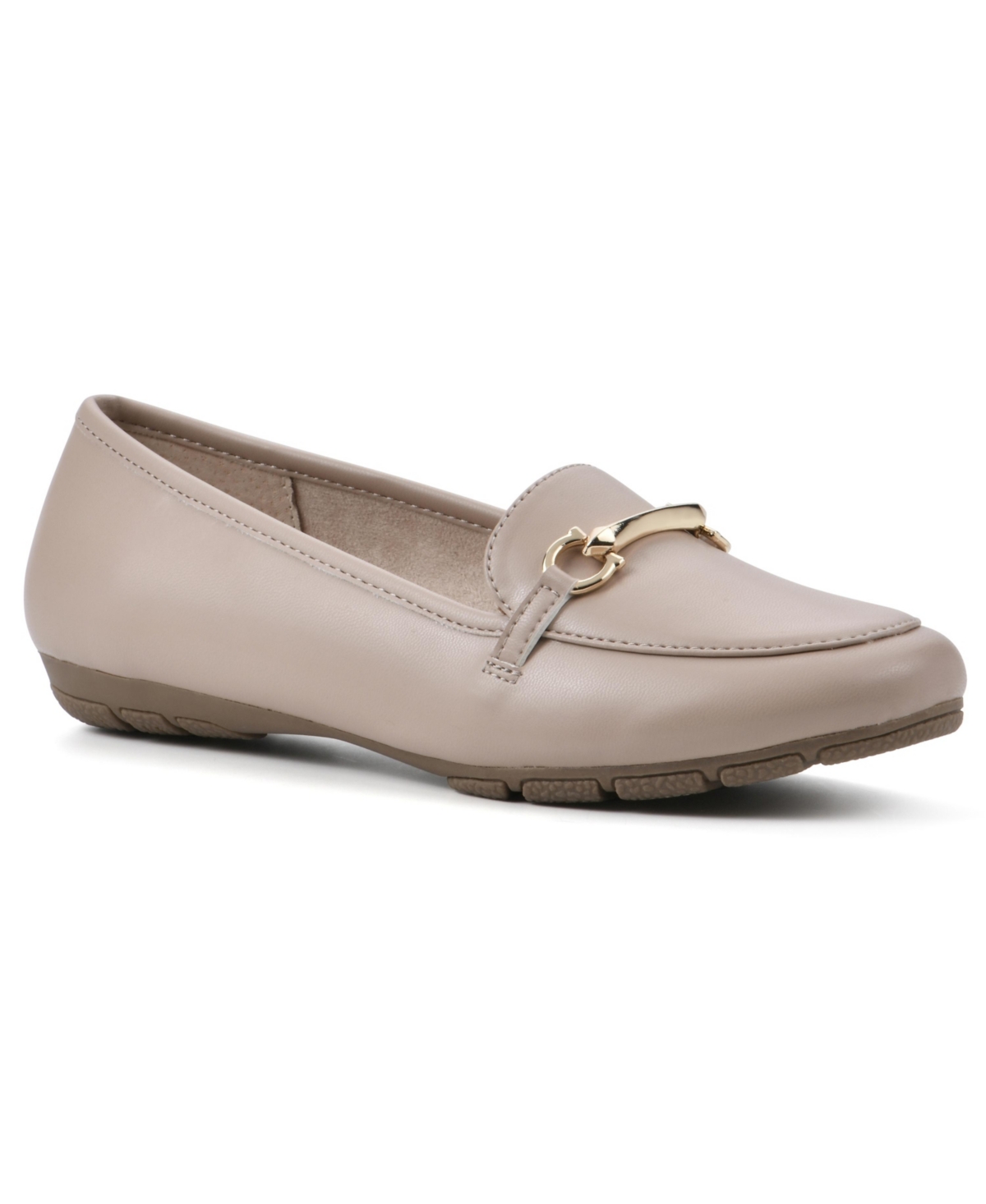 CLIFFS BY WHITE MOUNTAIN WOMEN'S GLOWING LOAFER FLATS
