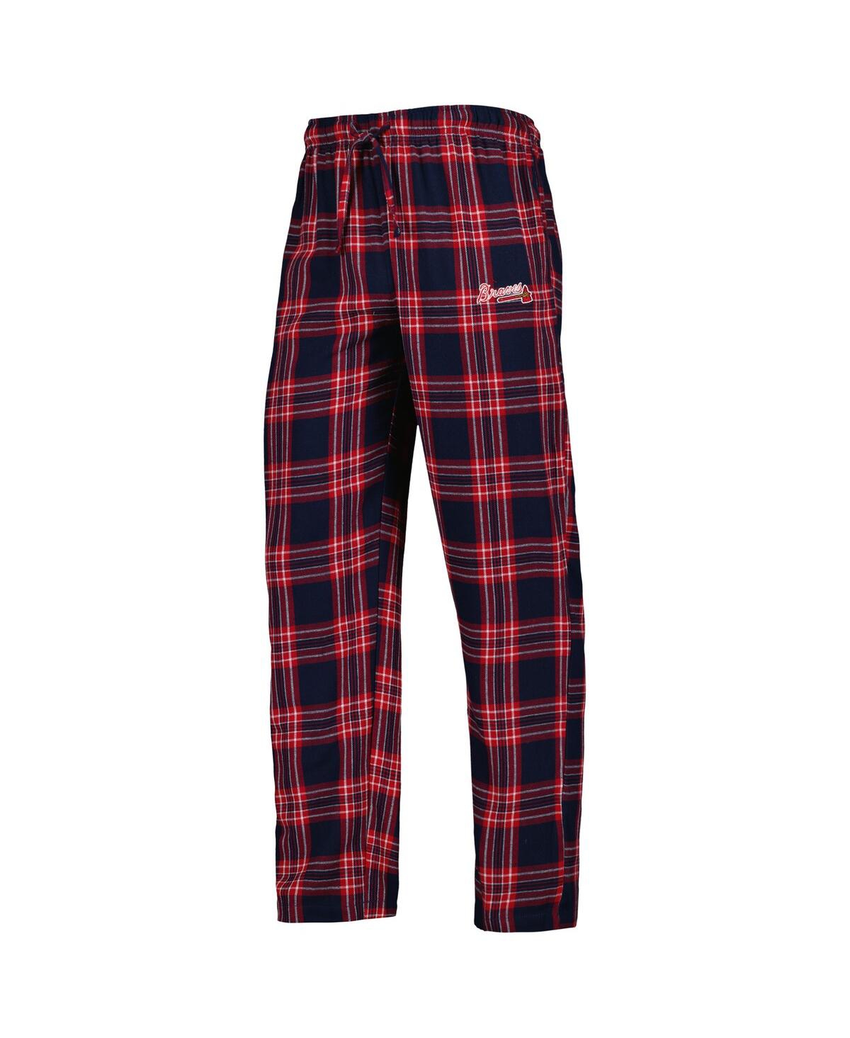 Concepts Sport Men's  Navy, Red Minnesota Twins Badge T-shirt And Pants Sleep Set In Navy,red