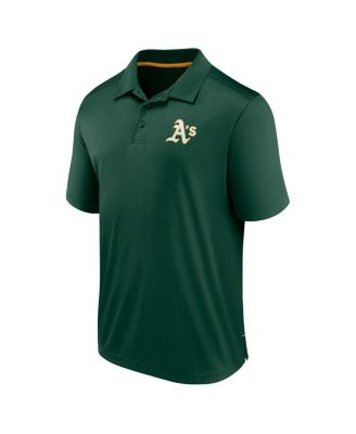Men's Green Oakland Athletics Hands Down Polo Shirt