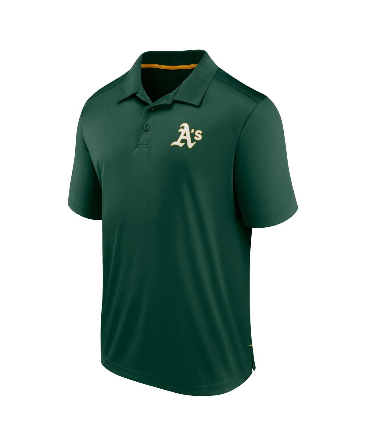 Fanatics Men's  Green Oakland Athletics Winning Streak Polo Shirt In Green