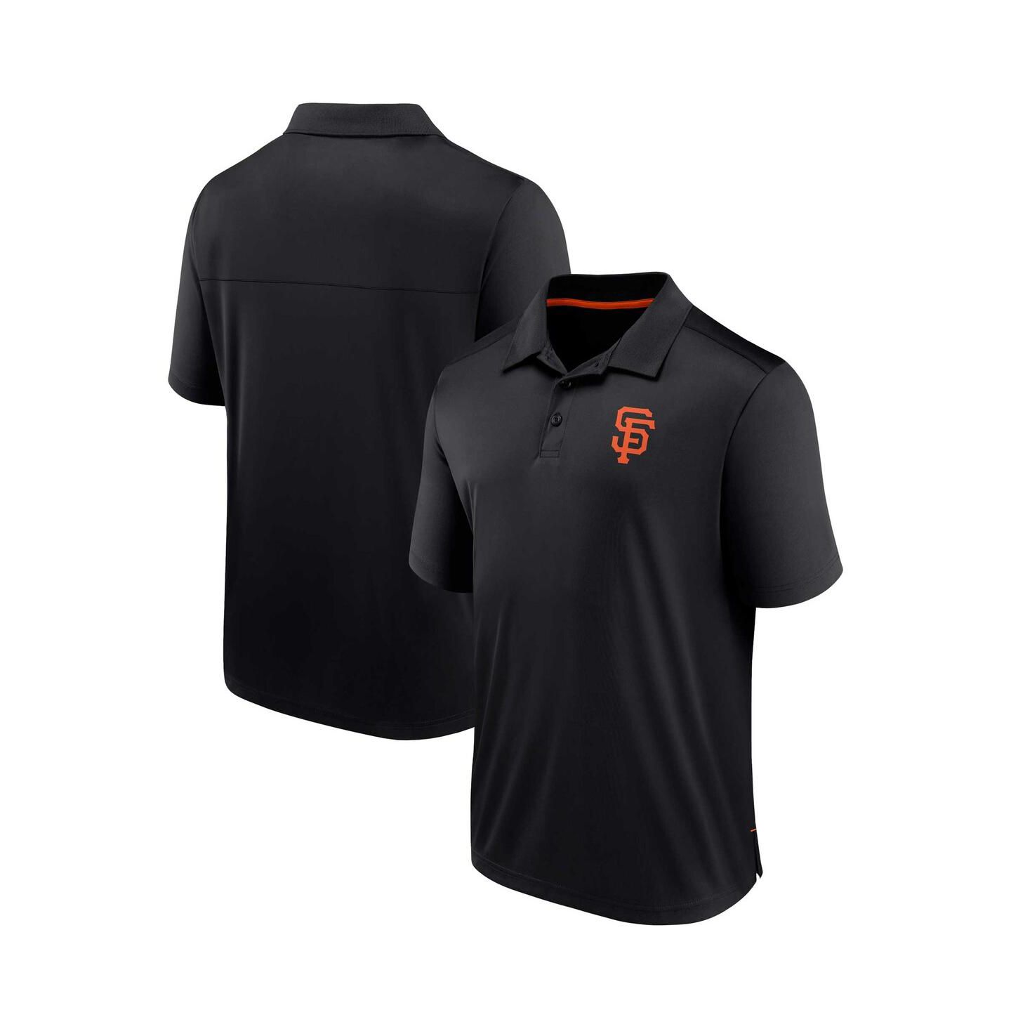 Мужское поло Fanatics Black San Francisco Giants Hands Down Polo Shirt — фото 1