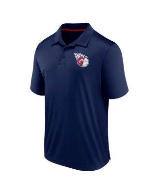 Men's Navy Cleveland Guardians Hands Down Polo Shirt