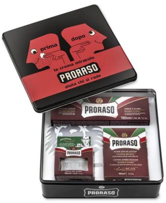 4-Pc. Vintage Prima Dopo Tin Gift Set - Coarse Beard Formula
