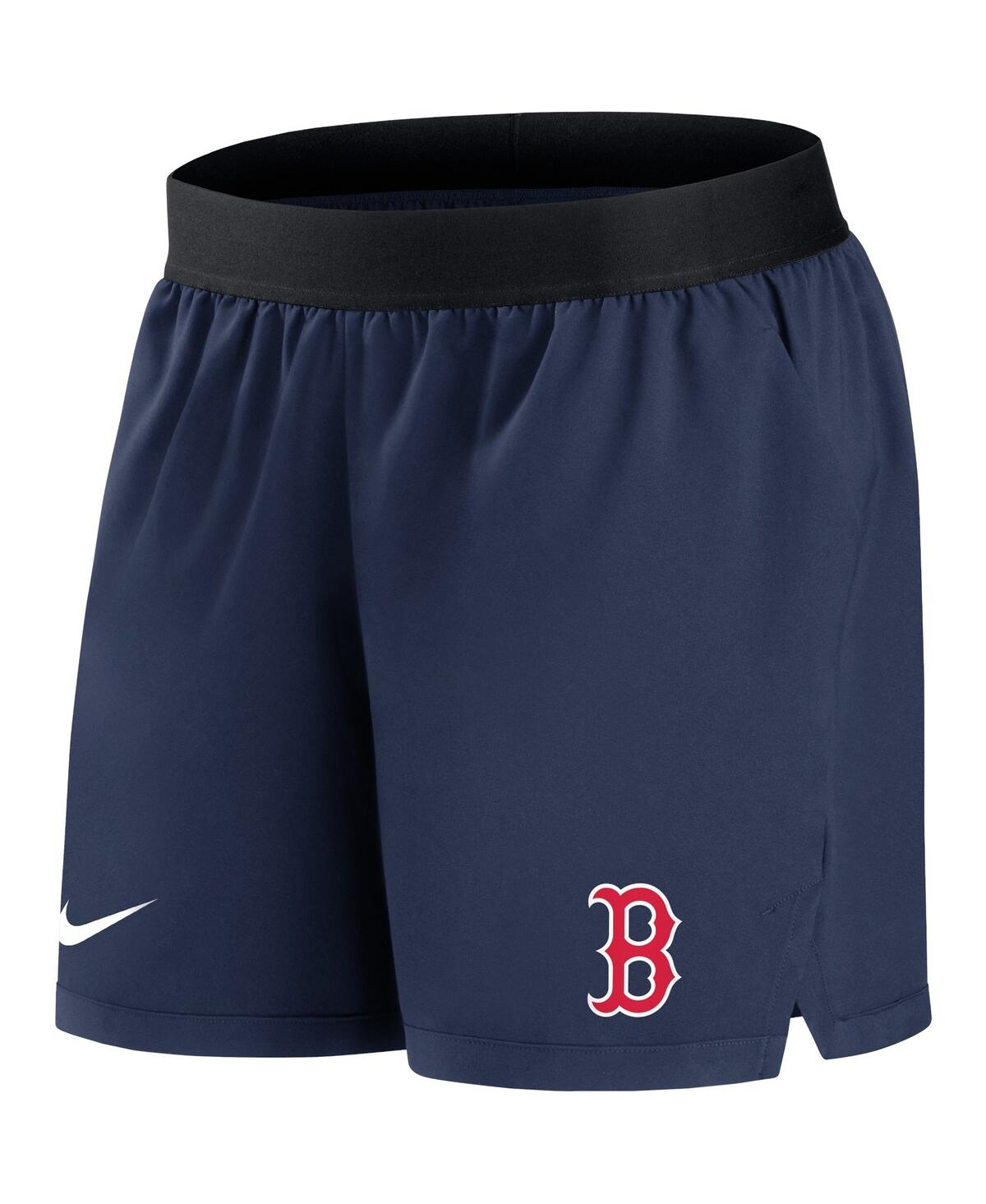 Nike Women's  Navy Boston Red Sox Authentic Collection Flex Vent Max Performance Shorts In Navy