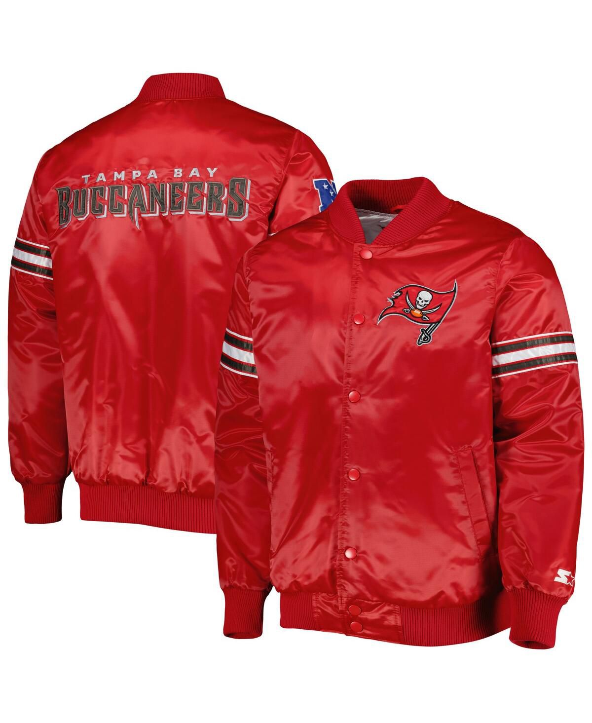 Мужская красная куртка Tampa Bay Buccaneers The Pick and Roll с застежкой на молнию